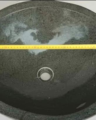 coppia di lavabo in pietra 