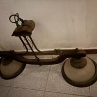 Lampadario doppia lampadina