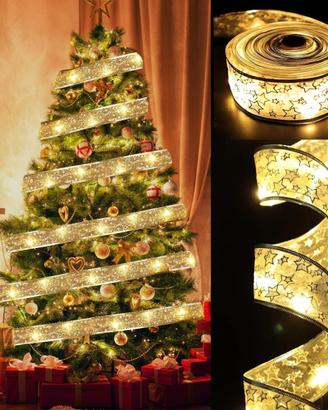Luci a Nastro per Albero di Natale