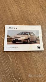 Libretto Lancia K