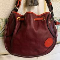 Etro borsa in pelle bordeaux