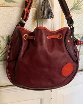 Etro borsa in pelle bordeaux