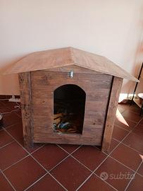 Cuccia in legno cane taglia grande 