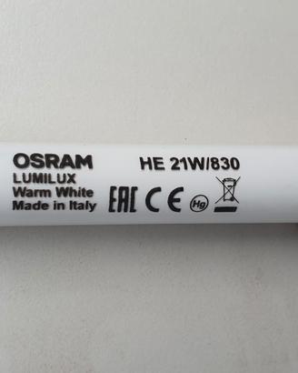 tubo fluorescente 21W T5 830