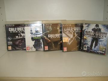 5 giochi Call of duty per ps3