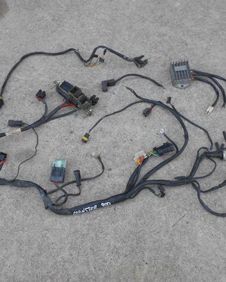 impianto elettrico e centraline monster 900