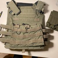 tattico militare / plate carrier / giubotto softai
