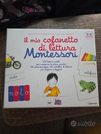 il mio cofanetto di lettura Montessori 