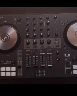 Traktor Kontrol S3+Case Rigido+Traktor 3 e 4 pro