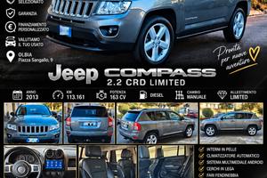 Jeep Compass 2.2 CRD Limited GANCIO TRAINO OMOLOGA