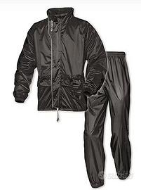 TUTA ANTIPIOGGIA DIVISIBILE No.32 - COLORE: NERO S