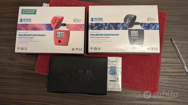 TEST HANNA INSTRUMENT CALCIO , MAGNESIO ALCALINITY