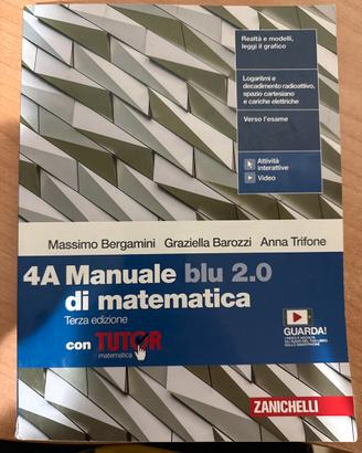 Manuale blu 2.0 di matematica 4A-4B