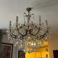 Lampadario di cristallo a sospensione