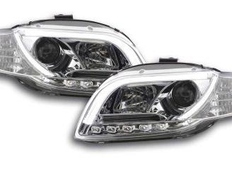 Coppia fanali cromo per AUDI A4 8E (B7) 2005>2008/