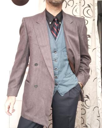 Giacca Vintage in Lana Doppiopetto " Linea esse"