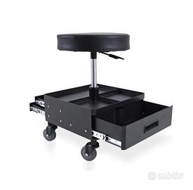 Sgabello regolabile in altezza con cassetti!