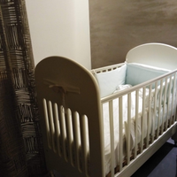 Cameretta completa neonato/a in legno bianca