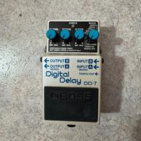 Pedale effetto chitarra Boss digital delay dd-7