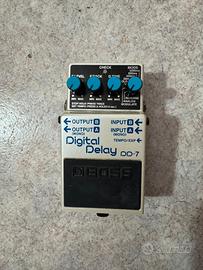 Pedale effetto chitarra Boss digital delay dd-7