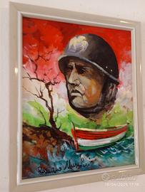 Dipinto di Romano Mussolini 
