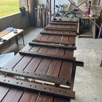 Piastrelle giardino in legno