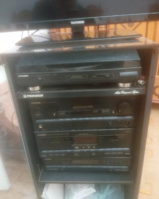 impianto stereo anni 90 Pioneer 