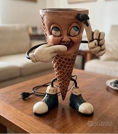 Lampada Vintage Cono Gelato