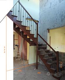 Scala in legno da interno