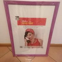 Cornice 40×60 cm nuova – stile vintage, viola