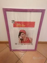 Cornice 40×60 cm nuova – stile vintage, viola