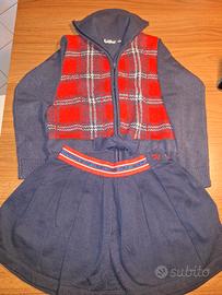 Completo invernale maglione e gonna cycleband