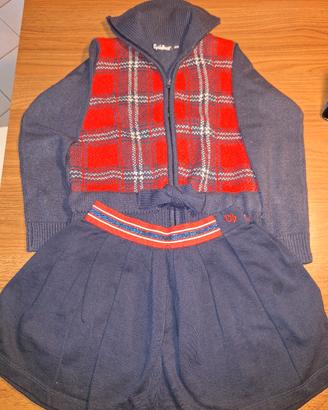 Completo invernale maglione e gonna cycleband