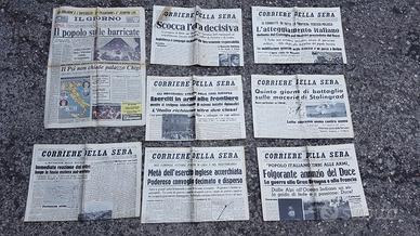 Corriere della sera 2 guerra mondiale