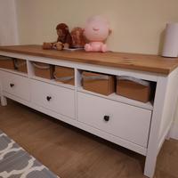 mobile tv bianco hemnes ikea 