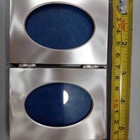 cornice doppia argento vintage