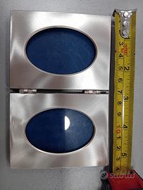 cornice doppia argento vintage