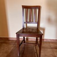 Sedie in legno massello