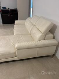 Divano in pelle