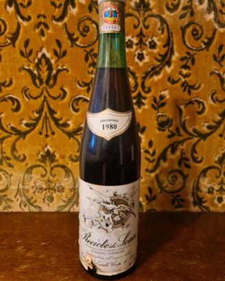 bottiglia vintage di recioto soave 1980