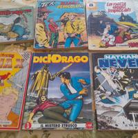 fumetti assortiti 9 pz