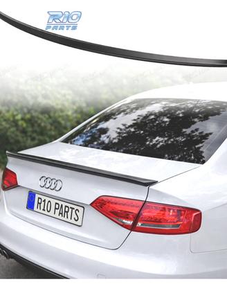 SPOILER AUDI A4 B8 07-11 LOOK S4 NERO LUCIDO