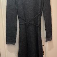 Vestito lungo con cintura