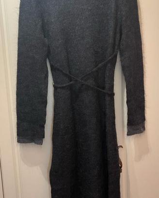 Vestito lungo con cintura
