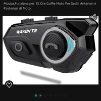 1 interfono Moto Bluetooth 30 metri 15 ore 90 euro