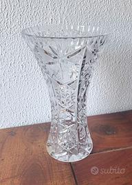 Vaso in cristallo di Bohemia