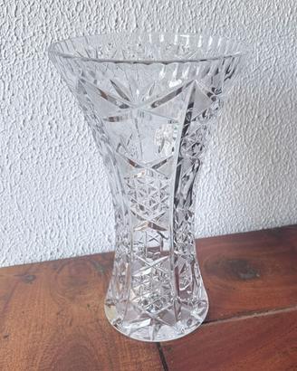 Vaso in cristallo di Bohemia