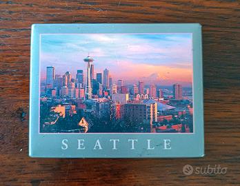 Calamita Da Collezione Seattle Magnete Nuovo 