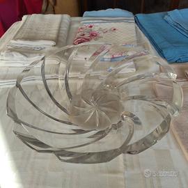 Centrotavola cristallo RCR Da Vinci 36 cm diametr