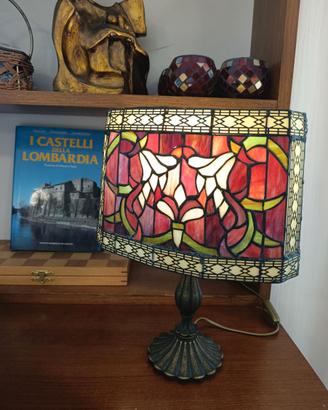 Lampada da tavolo abat jour liberty